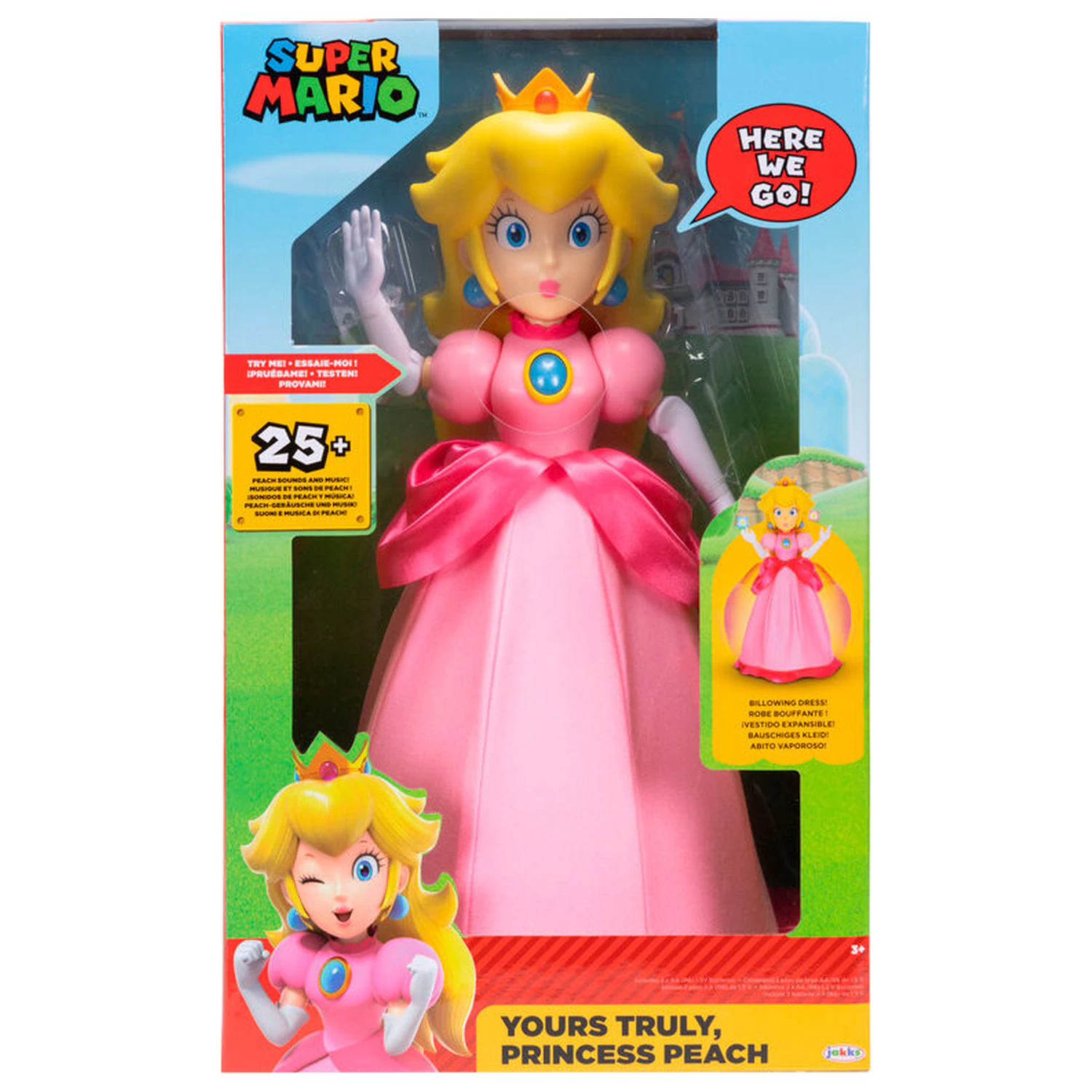 Super Mario Bros Peach figura 36cm fotografija proizvoda