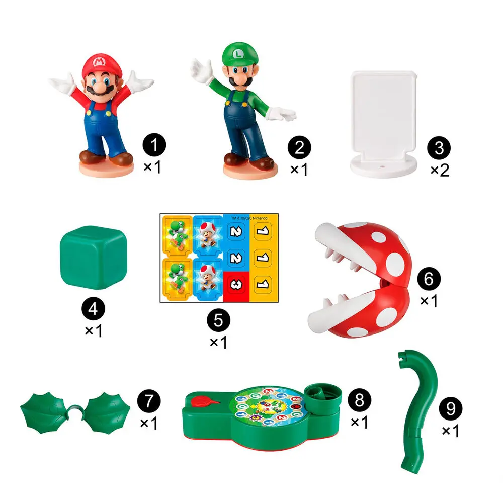 Super Mario Bros Piranha Plant set za igru fotografija proizvoda