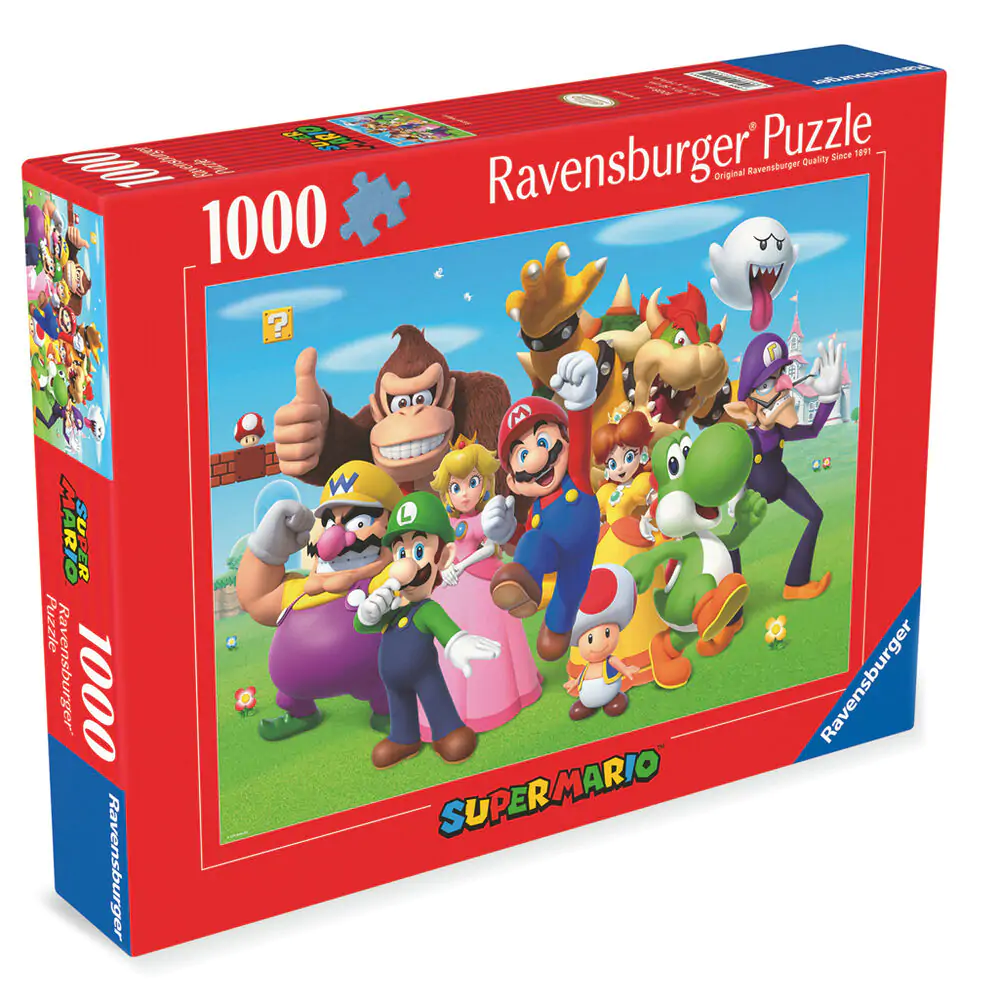 Super Mario Bros puzzle 1000 komada fotografija proizvoda