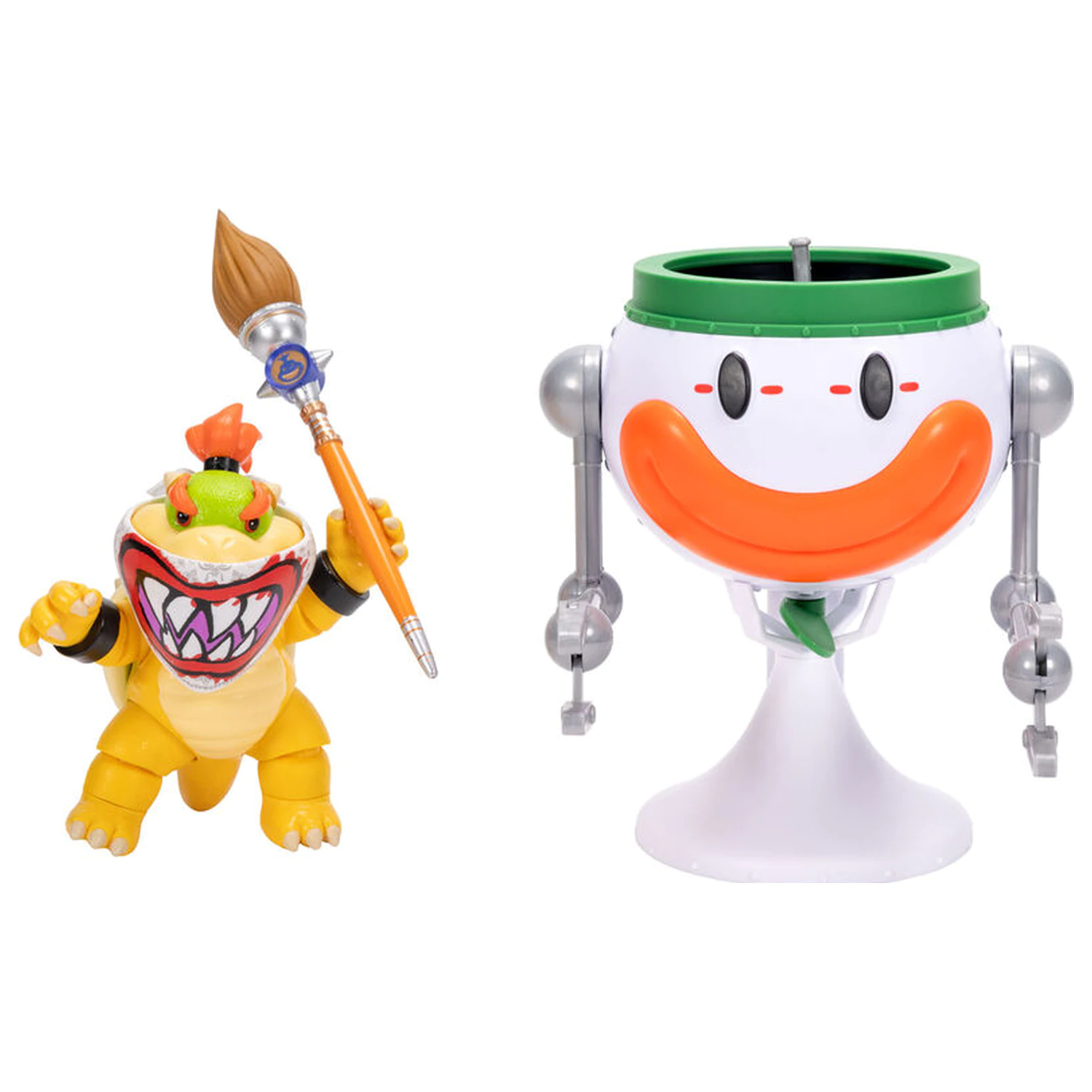 Super Mario Bros - Super Mario Galaxy Movie Bowser Jr. Clown Car figura fotografija proizvoda