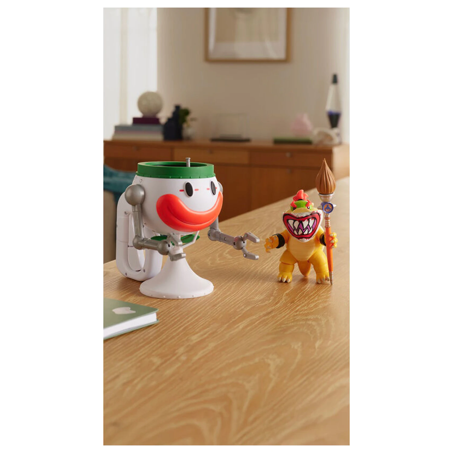 Super Mario Bros - Super Mario Galaxy Movie Bowser Jr. Clown Car figura fotografija proizvoda