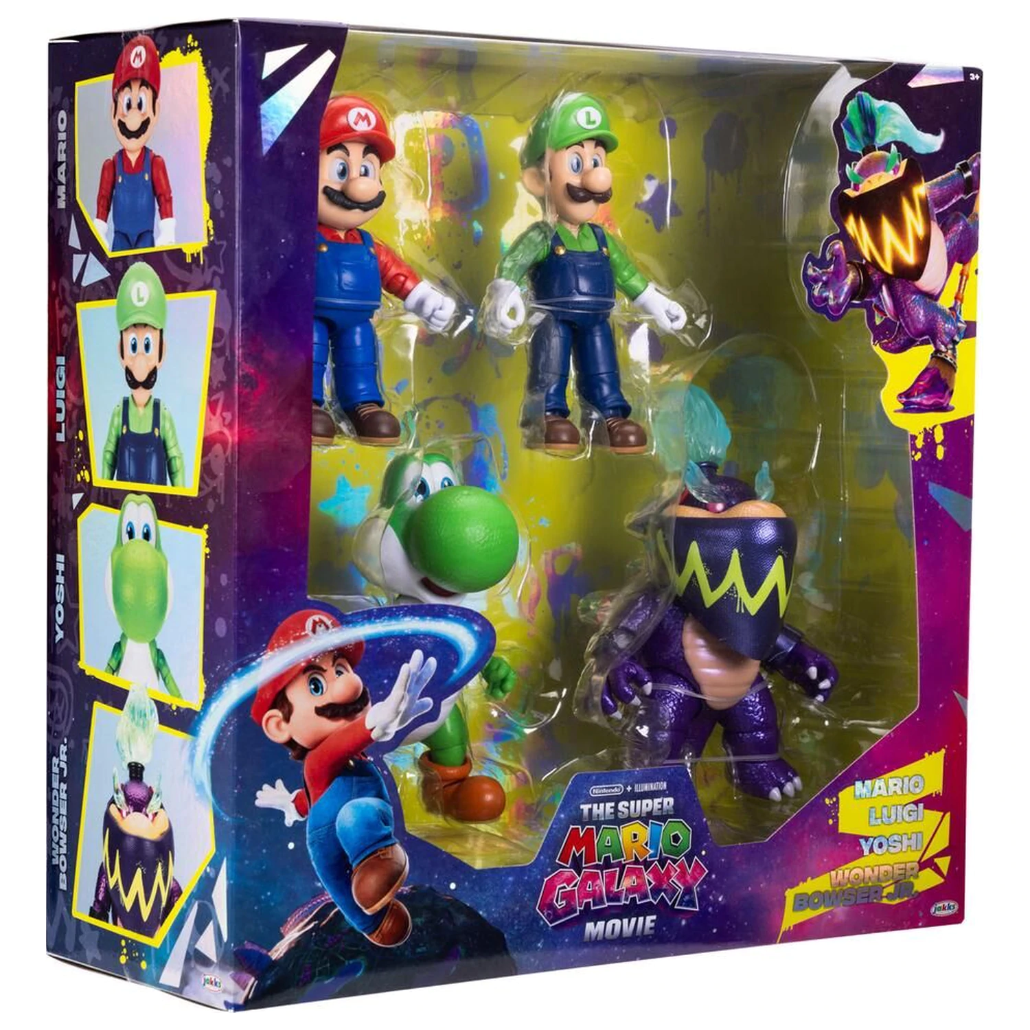 Super Mario Bros - Super Mario Galaxy Movie pack figurice 12,5cm fotografija proizvoda