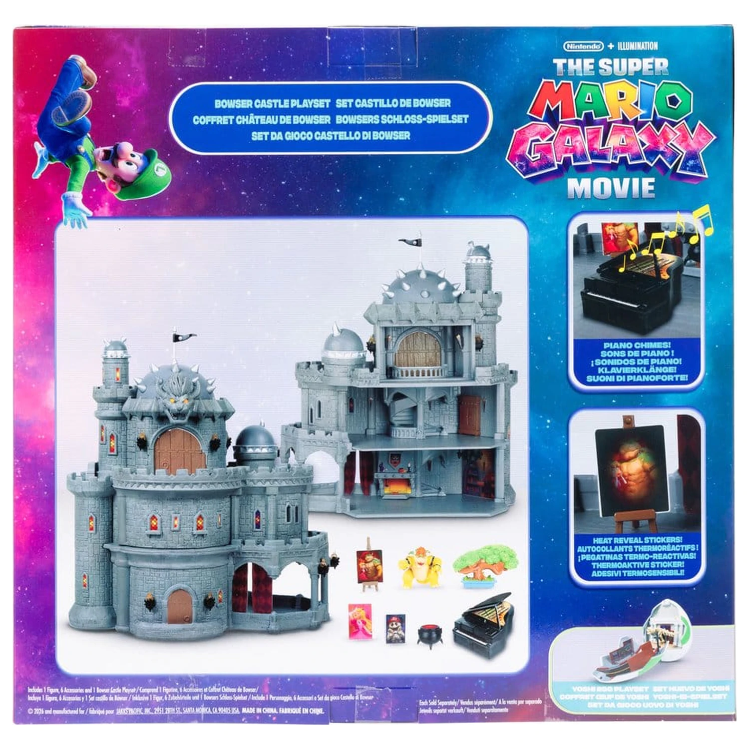 Super Mario Bros - Super Mario Galaxy filmski set za igru deluxe fotografija proizvoda