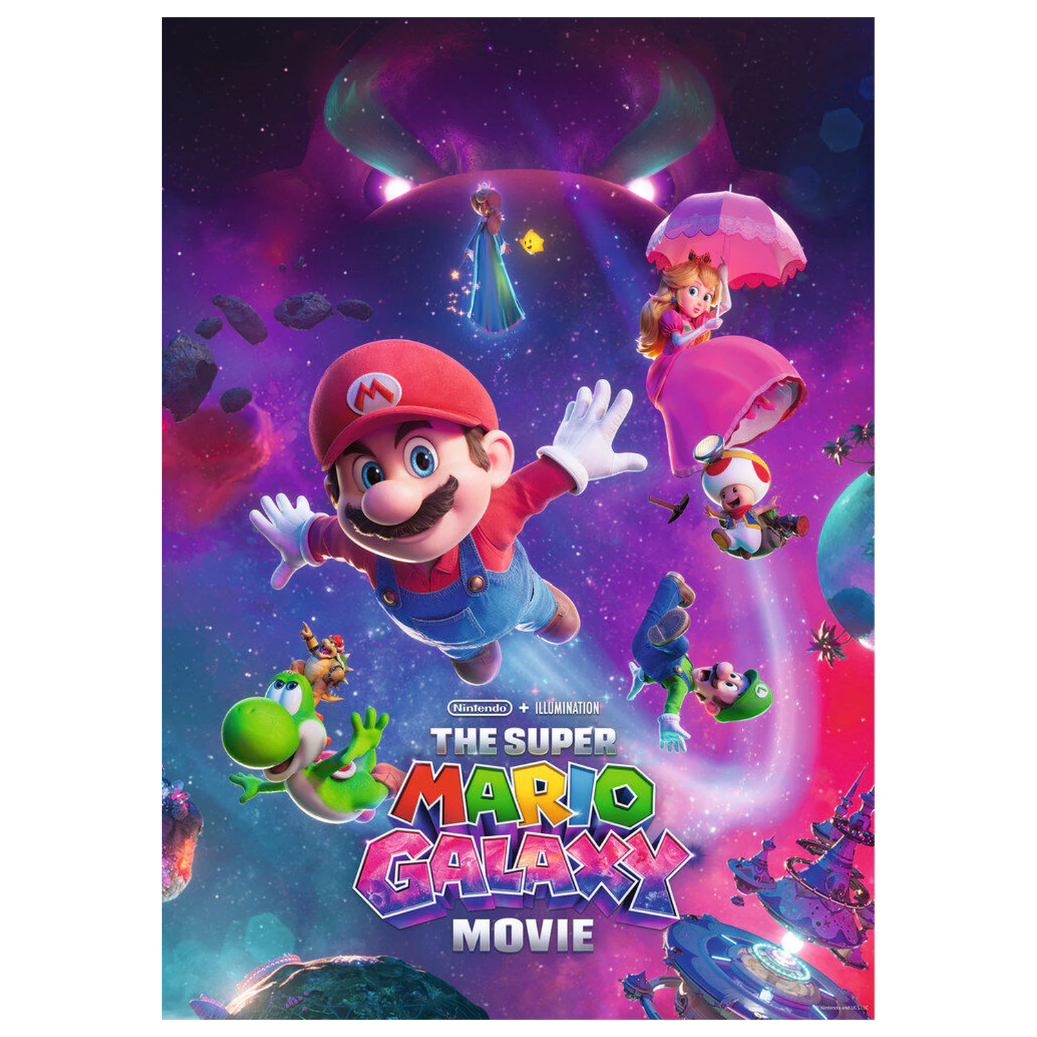 Super Mario Bros - Super Mario Galaxy filmska slagalica 1000 komada fotografija proizvoda