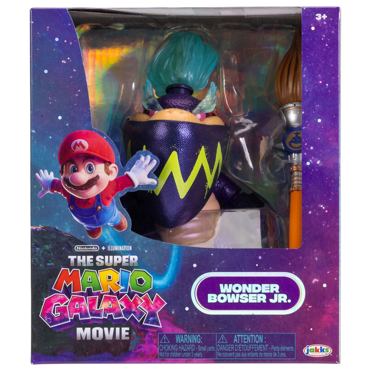 Super Mario Bros - Super Mario Galaxy Movie Wonder Bowser JR Premium figura 13cm fotografija proizvoda