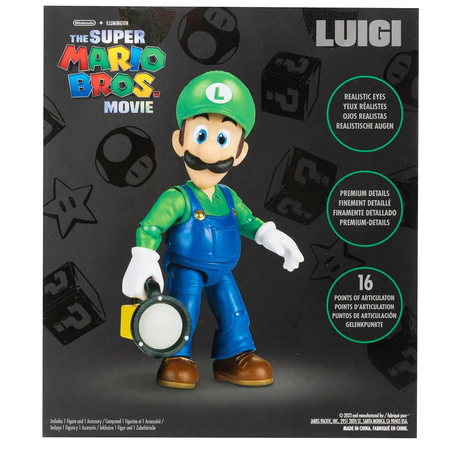 The Super Mario Bros. Movie akcijska figura Luigi 13 cm fotografija proizvoda