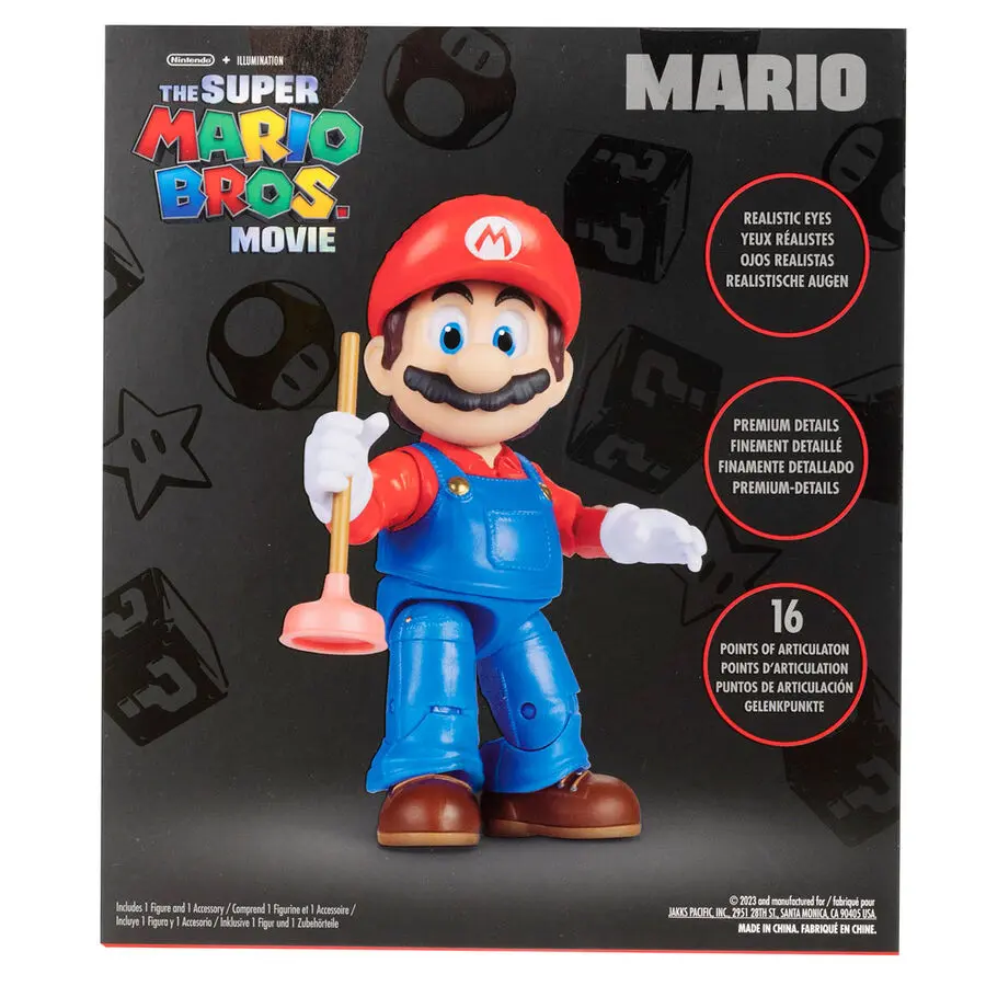 The Super Mario Bros. Movie Akcijska figura Mario 13 cm fotografija proizvoda