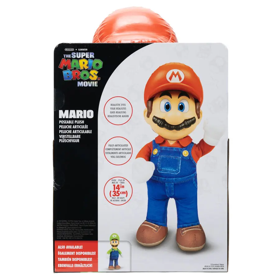 The Super Mario Bros. Movie plišana figura Mario 30 cm fotografija proizvoda