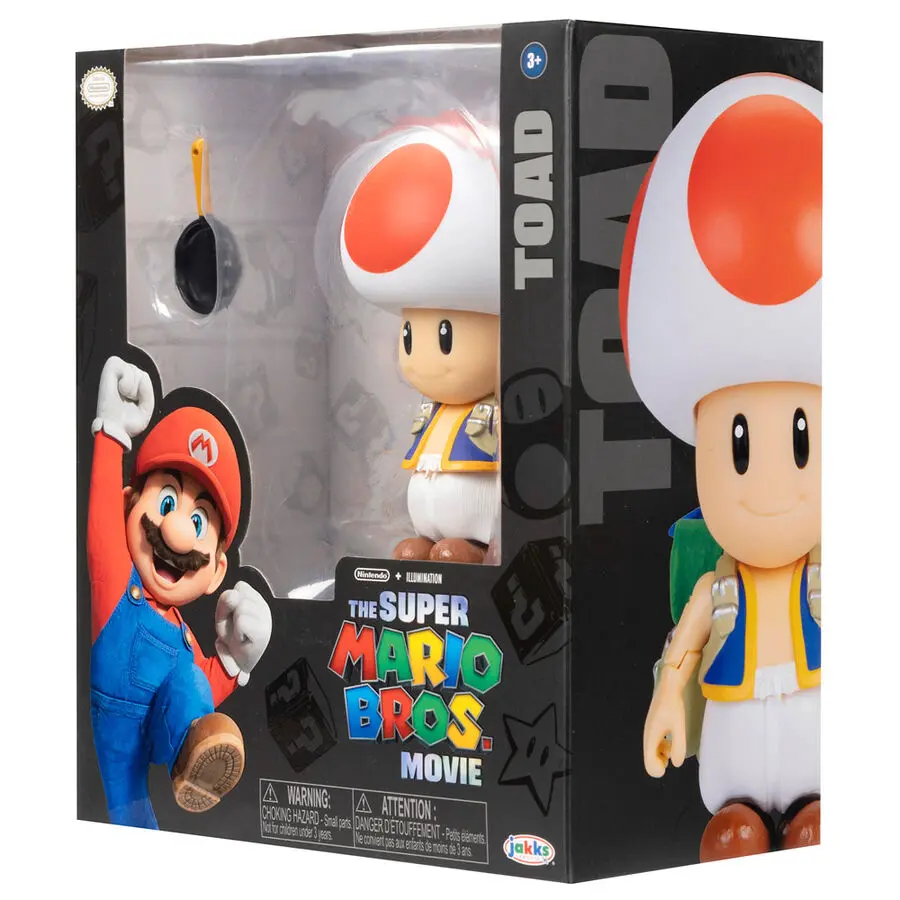 The Super Mario Bros. Movie akcijska figura Toad 13 cm fotografija proizvoda