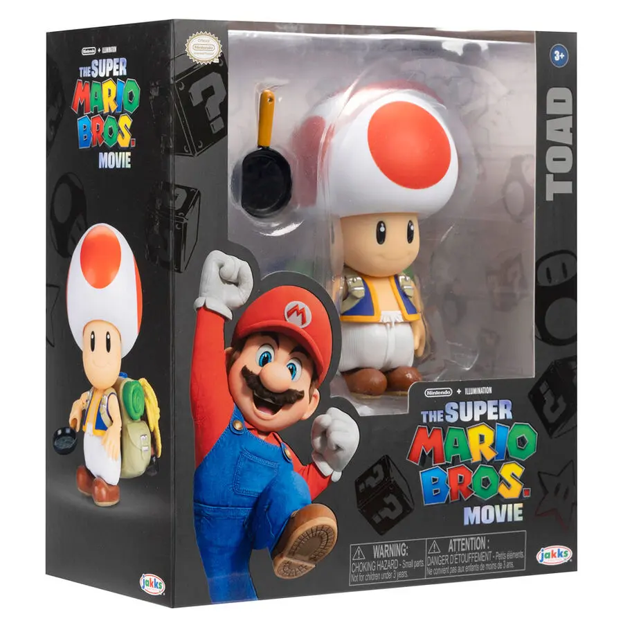 The Super Mario Bros. Movie akcijska figura Toad 13 cm fotografija proizvoda