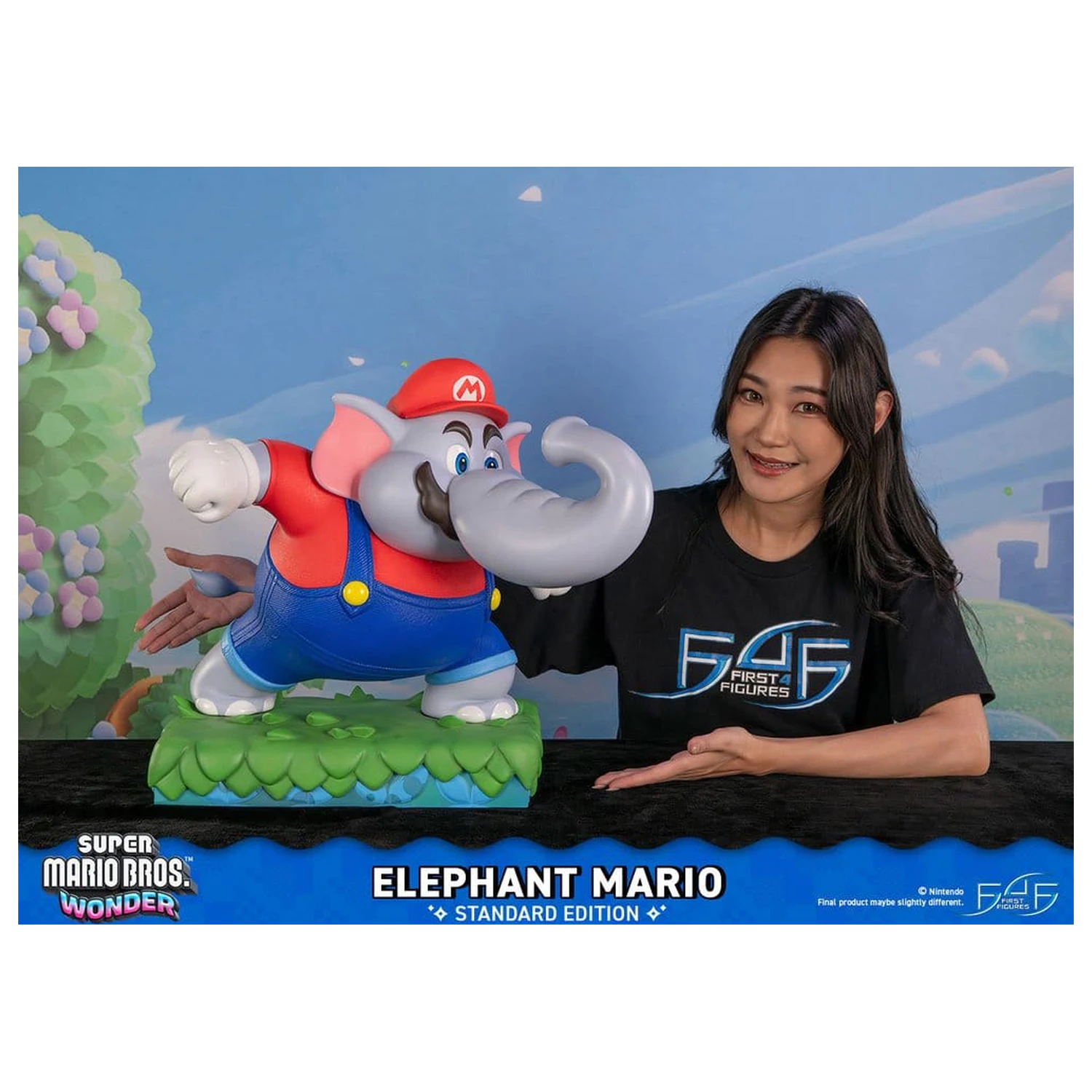 Super Mario Bros. Wonder Smola Kip Elephant Mario Standardno izdanje 43 cm fotografija proizvoda