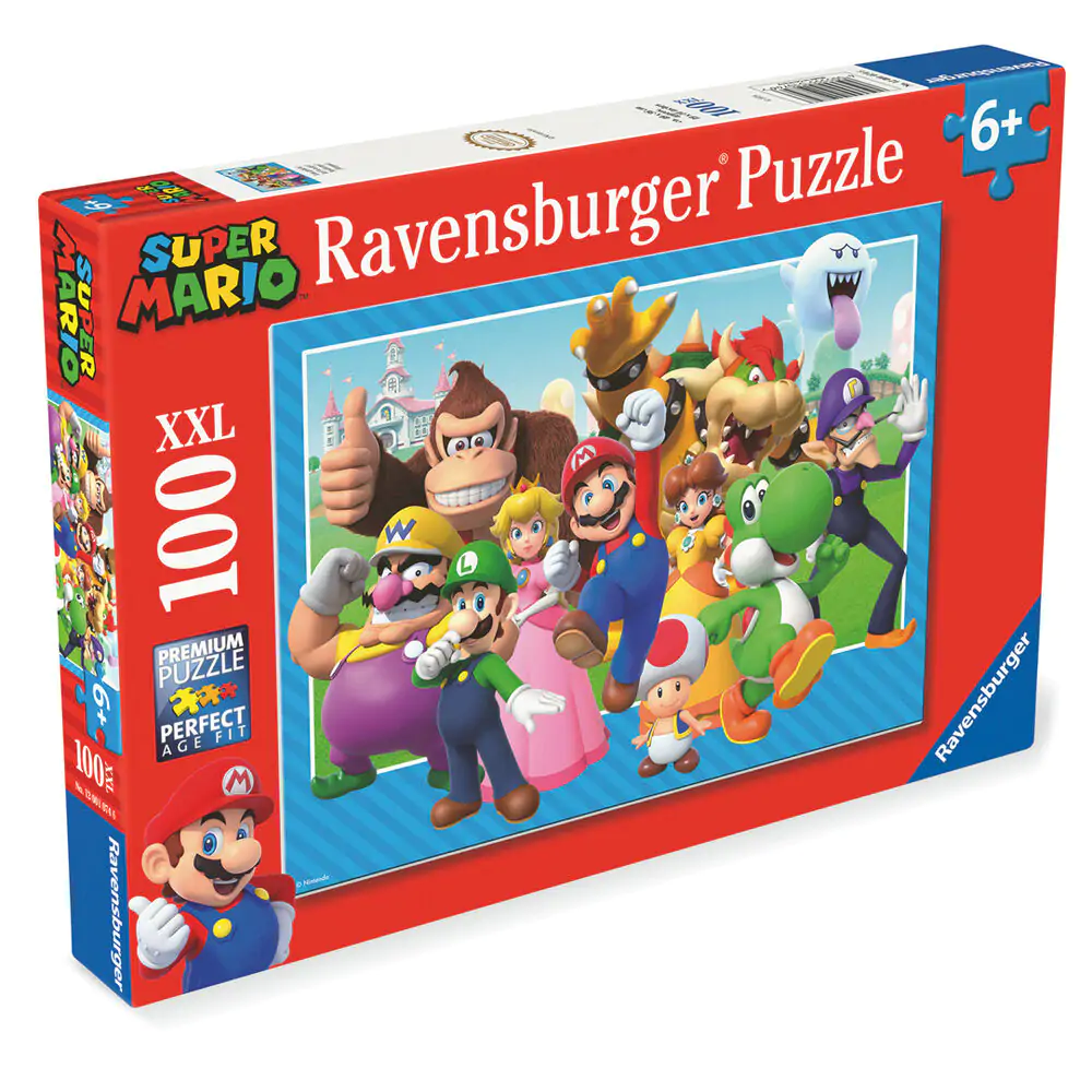 Super Mario Bros XXL puzzle 100 komada fotografija proizvoda