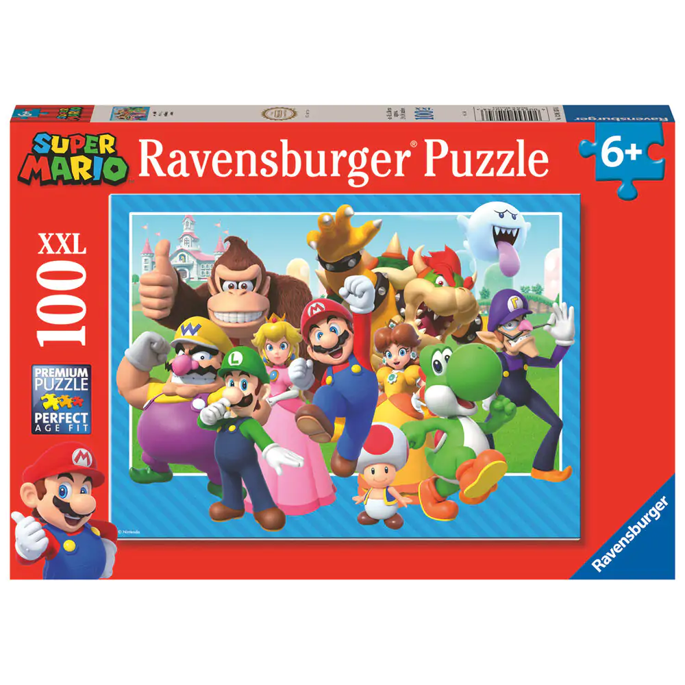 Super Mario Bros XXL puzzle 100 komada fotografija proizvoda