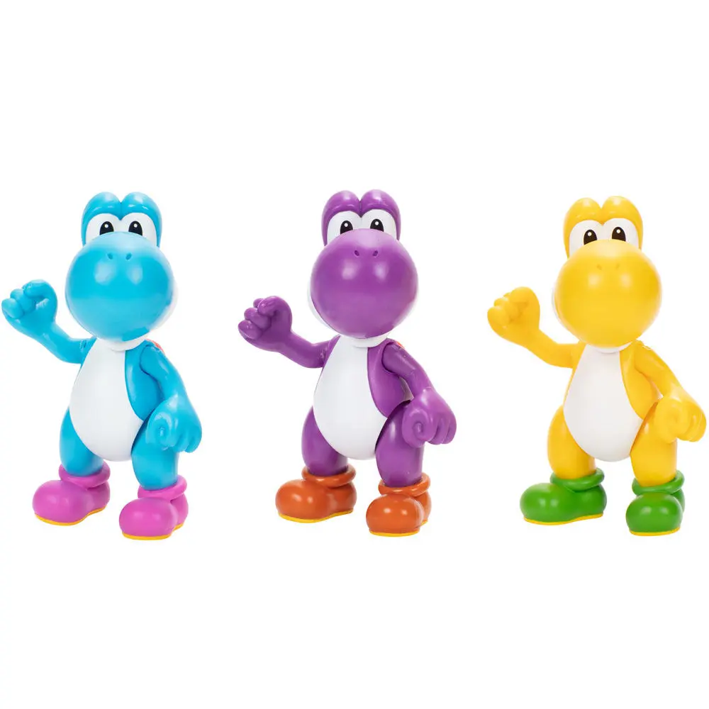 Super Mario Bros Yoshi pakiranje 3 figure 10 cm fotografija proizvoda