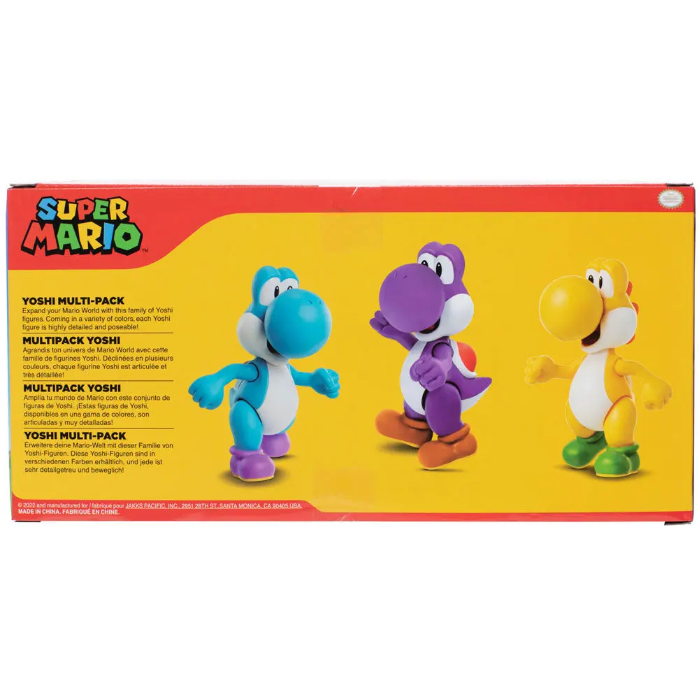 Super Mario Bros Yoshi pakiranje 3 figure 10 cm fotografija proizvoda