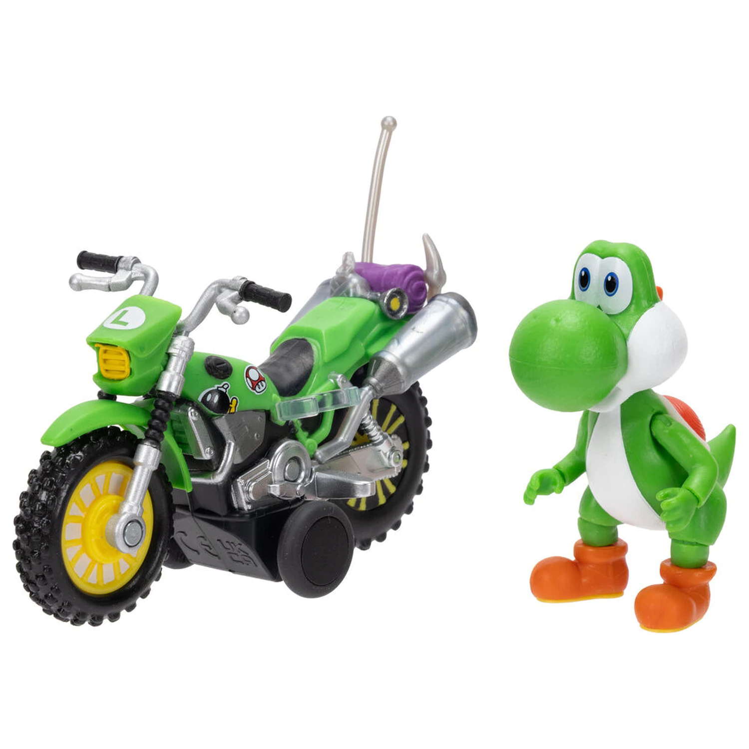 Super Mario figura i motocikl igračka - Yoshi fotografija proizvoda