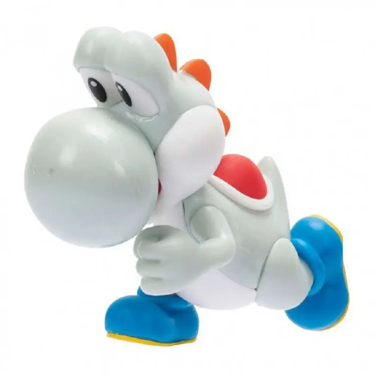 Super Mario figurica White Yoshi 6 cm fotografija proizvoda