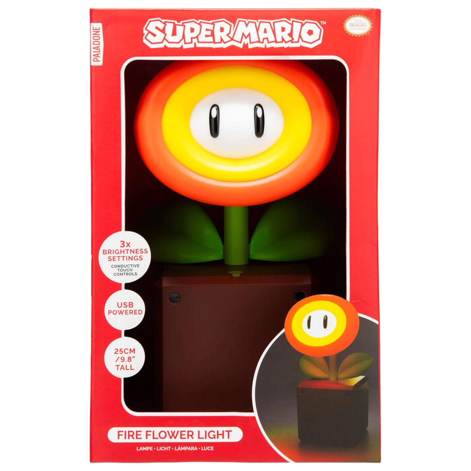 Super Mario Svjetleći vatreni cvijet fotografija proizvoda
