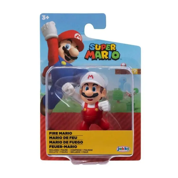 Super Mario figura Fire Mario 6cm fotografija proizvoda