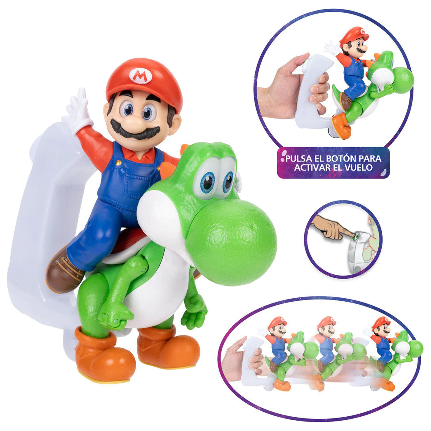 Super Mario Galaxy Movie Mario & Yoshi figure fotografija proizvoda