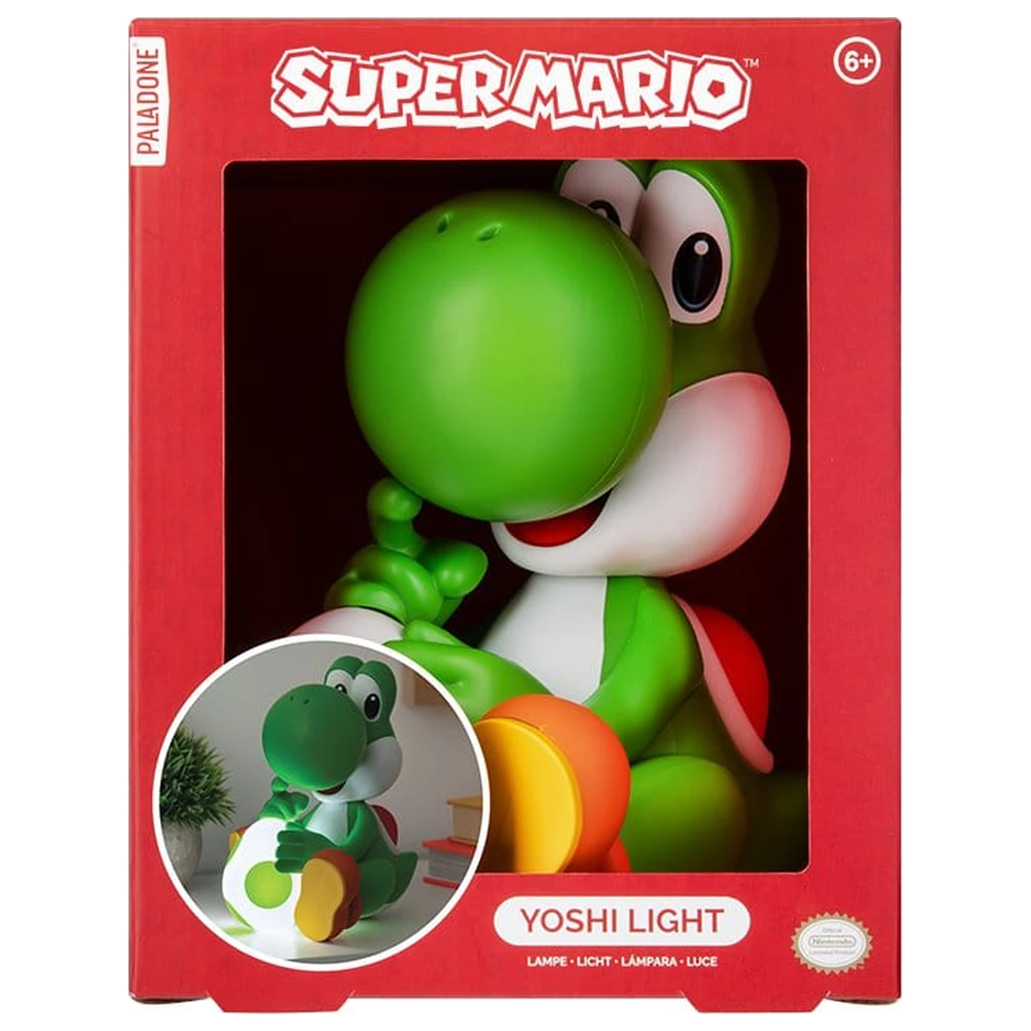 Super Mario GloBuddies Svjetleći Yoshi 18 cm fotografija proizvoda