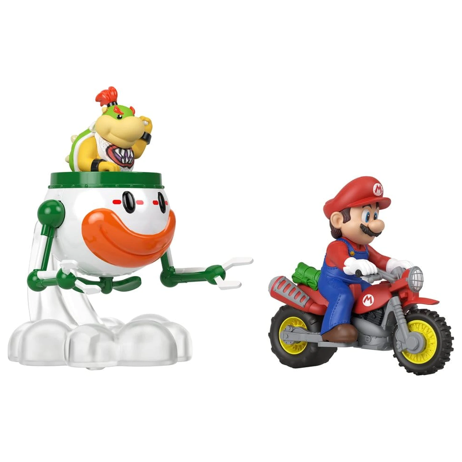 Super Mario Hot Wheels Die-Cast Vozila Paket od 2 komada 1/64 Mario & Bowser Jr. fotografija proizvoda