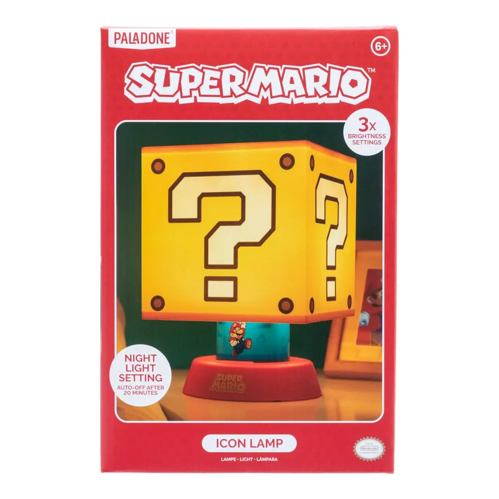 Super Mario LED svjetlosna ikona 26 cm fotografija proizvoda