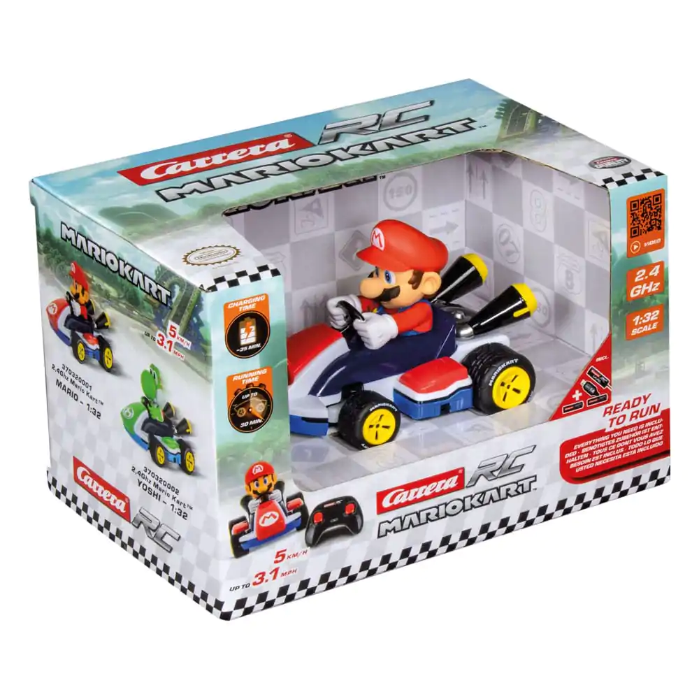 Super Mario Kart RC trkaći kart na daljinsko upravljanje 1/32 2.4GHz Mario fotografija proizvoda