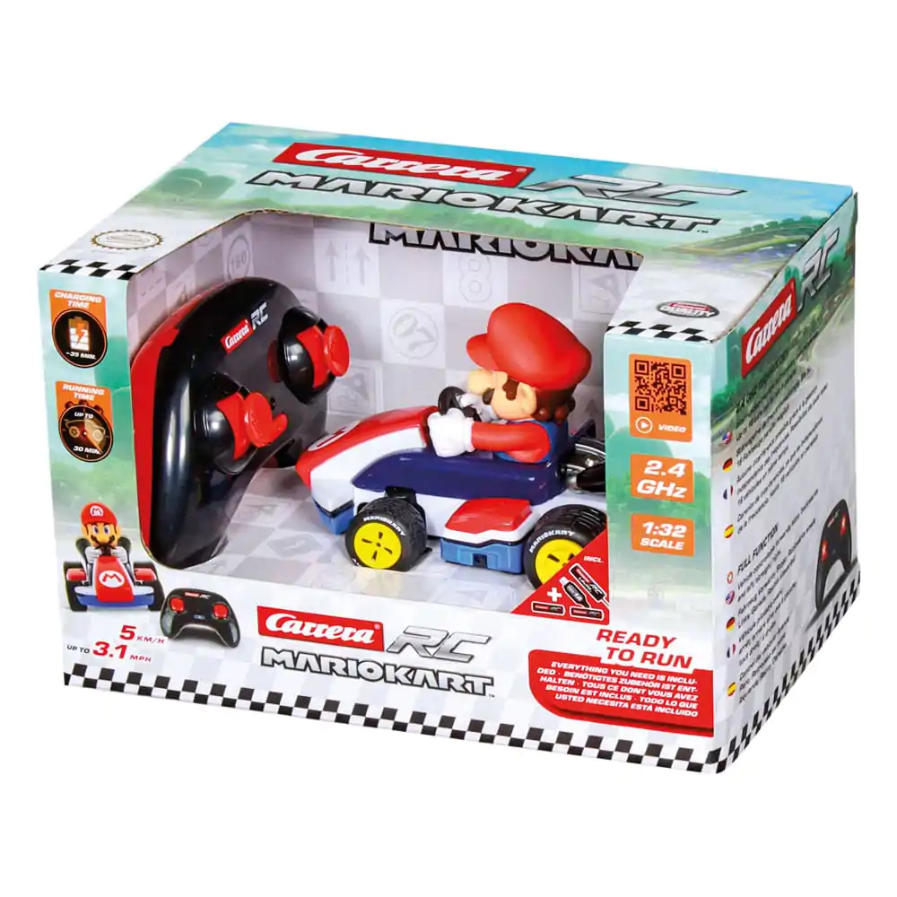 Super Mario Kart RC trkaći kart na daljinsko upravljanje 1/32 2.4GHz Mario fotografija proizvoda