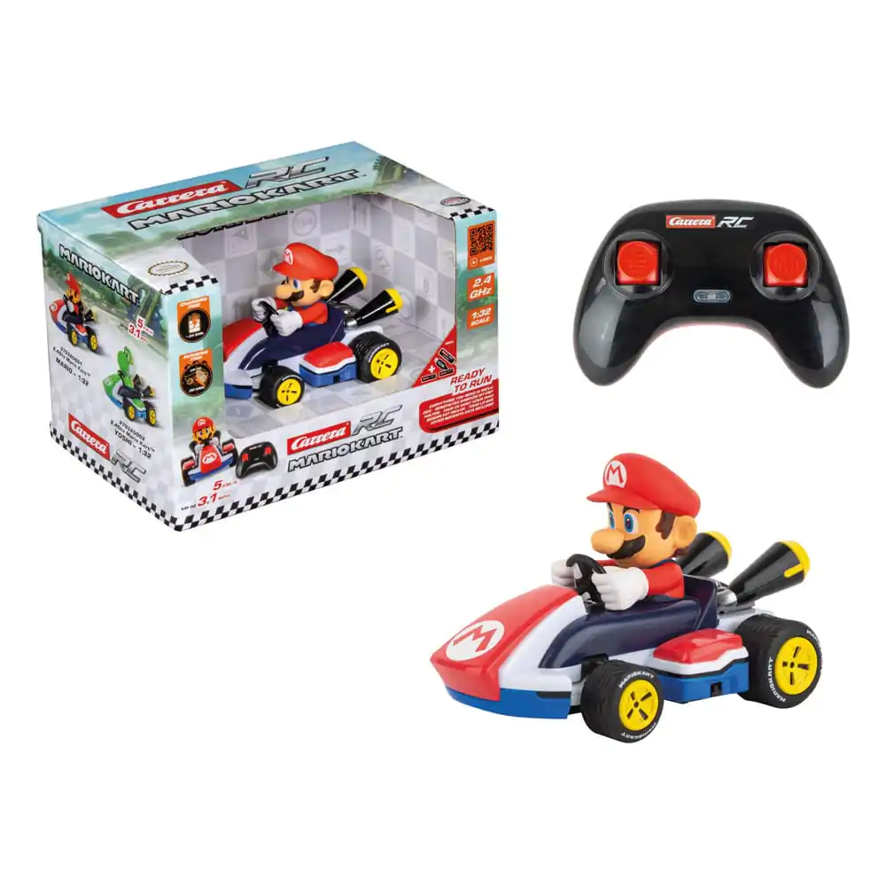 Super Mario Kart RC trkaći kart na daljinsko upravljanje 1/32 2.4GHz Mario fotografija proizvoda