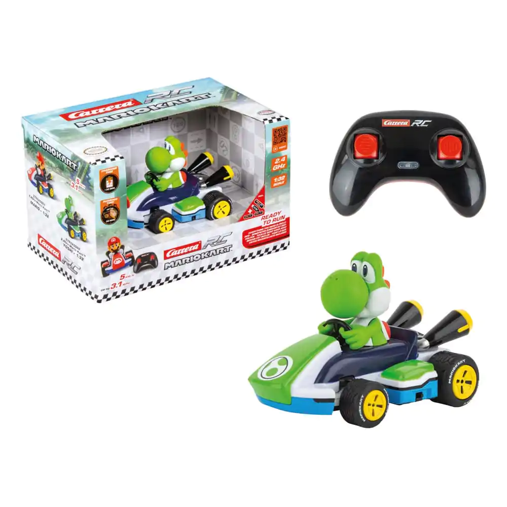 Super Mario Kart RC trkaći kart na daljinsko upravljanje 1/32 2.4GHz Yoshi fotografija proizvoda