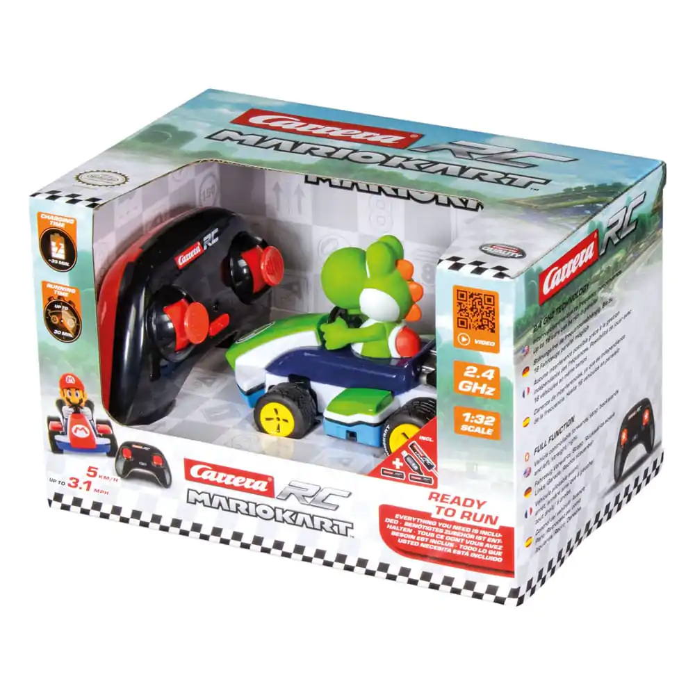 Super Mario Kart RC trkaći kart na daljinsko upravljanje 1/32 2.4GHz Yoshi fotografija proizvoda