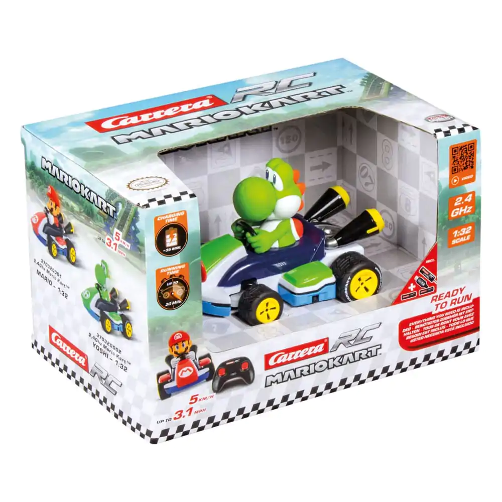Super Mario Kart RC trkaći kart na daljinsko upravljanje 1/32 2.4GHz Yoshi fotografija proizvoda