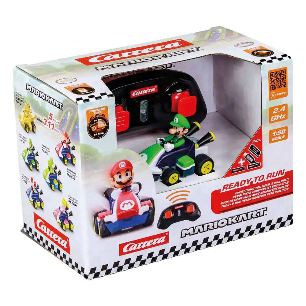 Super Mario Kart RC automobil na daljinsko upravljanje 1/50 2.4GHz Mini Luigi fotografija proizvoda