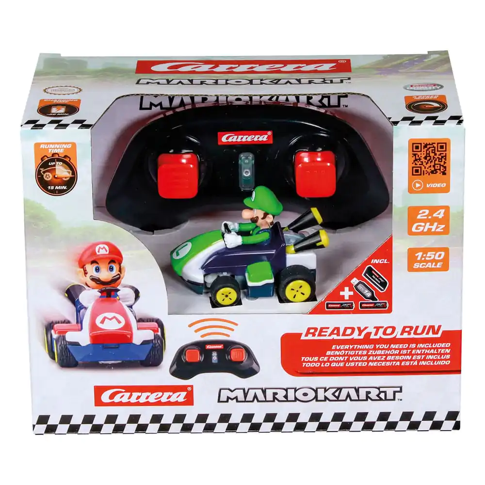 Super Mario Kart RC automobil na daljinsko upravljanje 1/50 2.4GHz Mini Luigi fotografija proizvoda