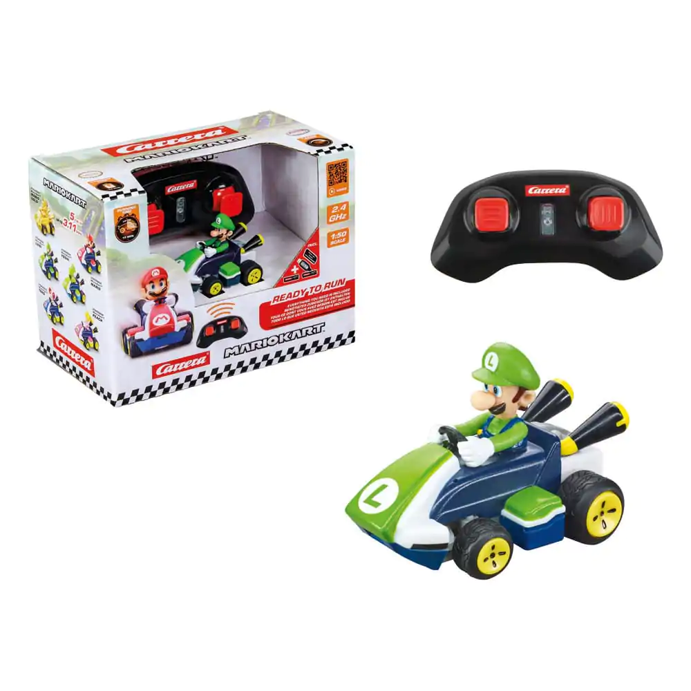 Super Mario Kart RC automobil na daljinsko upravljanje 1/50 2.4GHz Mini Luigi fotografija proizvoda