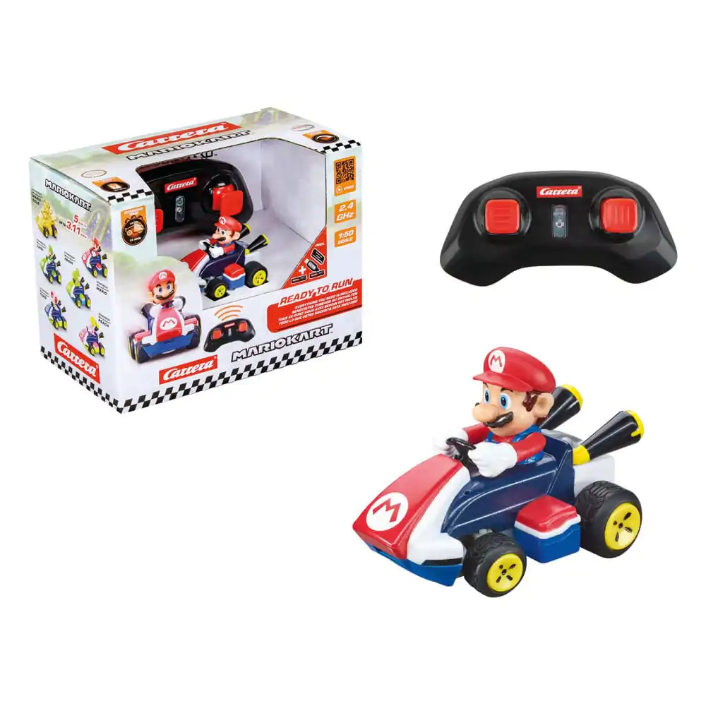 Super Mario Kart RC auto na daljinsko upravljanje 1/50 2.4GHz Mini Mario fotografija proizvoda