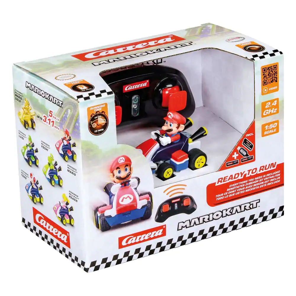 Super Mario Kart RC auto na daljinsko upravljanje 1/50 2.4GHz Mini Mario fotografija proizvoda