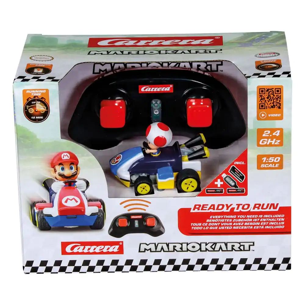 Super Mario Kart RC automobil na daljinsko upravljanje 1/50 2.4GHz Mini Toad fotografija proizvoda