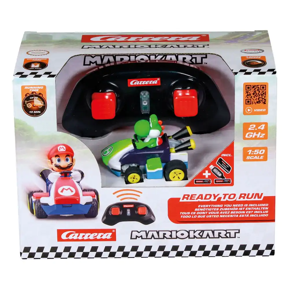 Super Mario Kart RC auto na daljinsko upravljanje u mjerilu 1/50 2.4GHz Mini Yoshi fotografija proizvoda