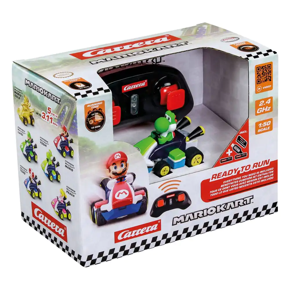 Super Mario Kart RC auto na daljinsko upravljanje u mjerilu 1/50 2.4GHz Mini Yoshi fotografija proizvoda