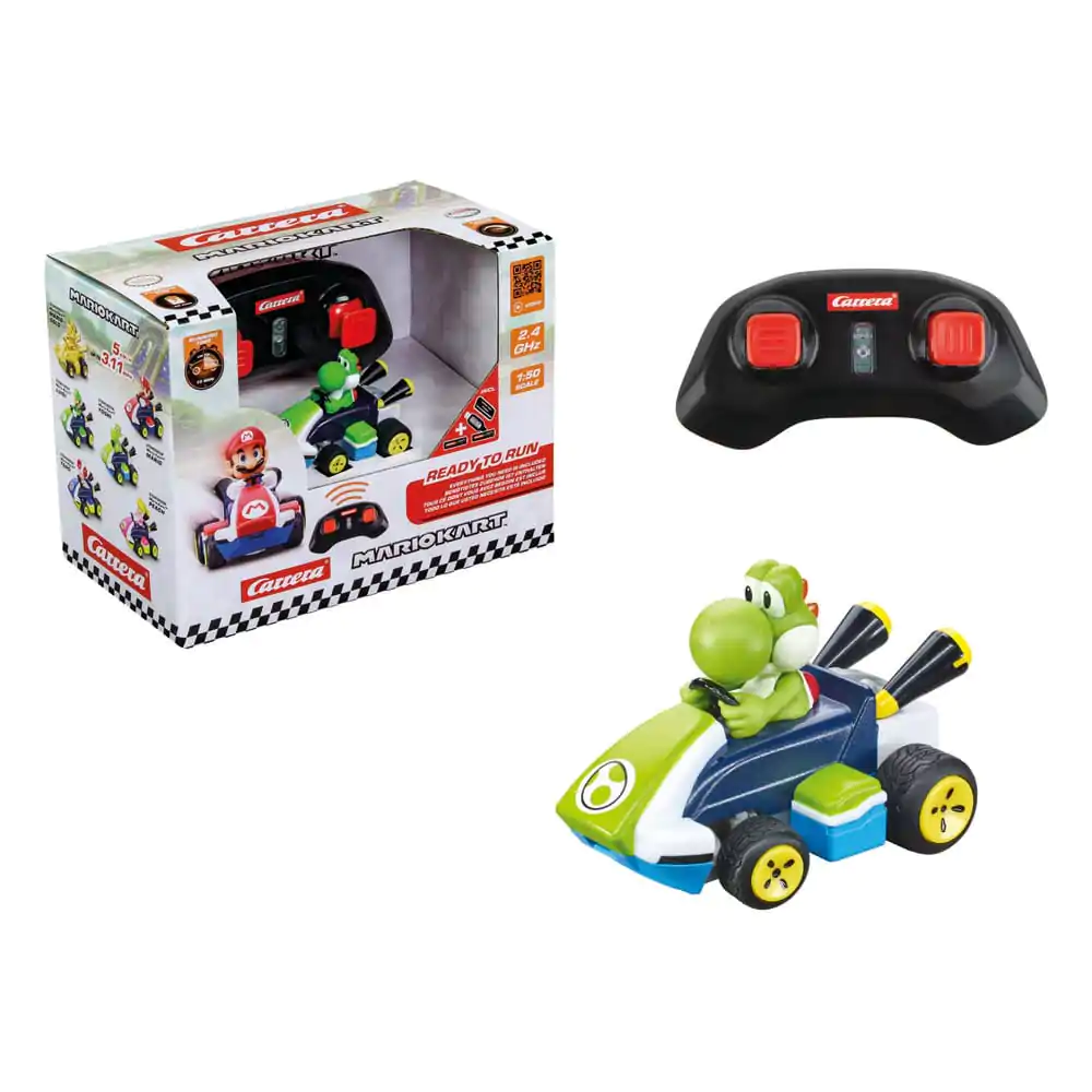 Super Mario Kart RC auto na daljinsko upravljanje u mjerilu 1/50 2.4GHz Mini Yoshi fotografija proizvoda