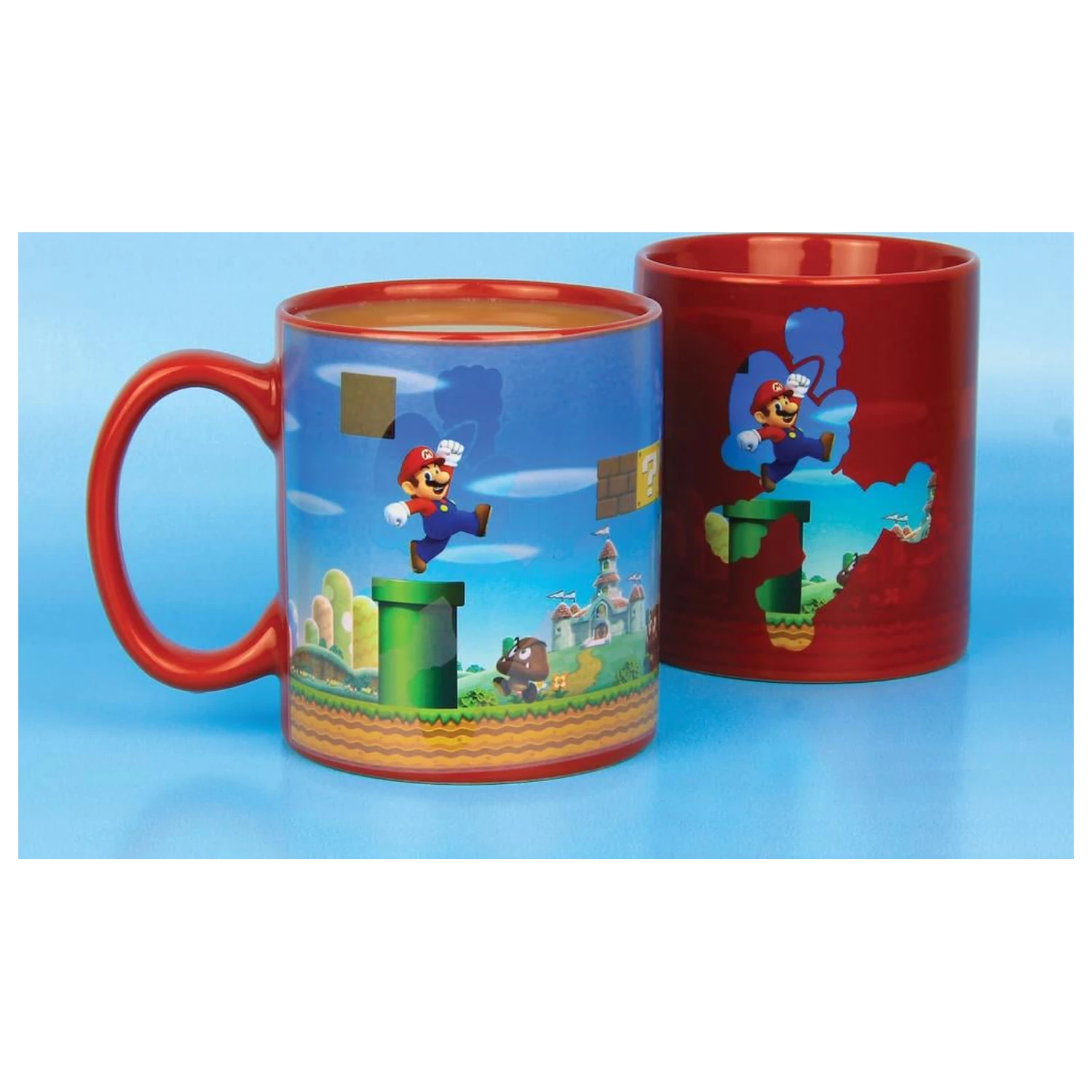 Super Mario Level šalica koja mijenja boju fotografija proizvoda