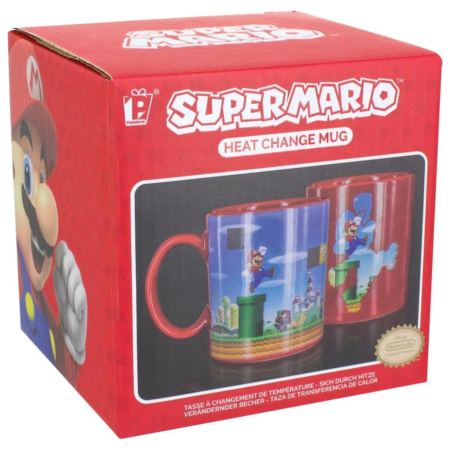 Super Mario Level šalica koja mijenja boju fotografija proizvoda