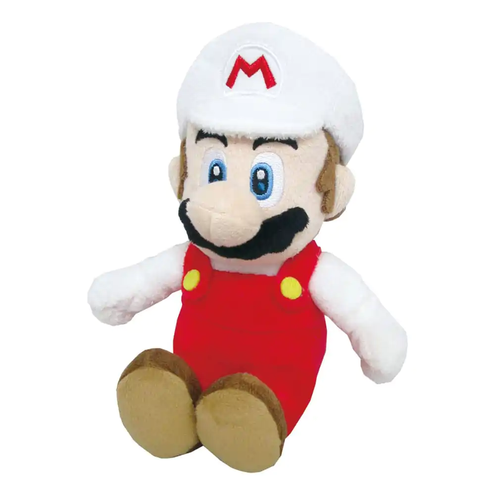 Super Mario plišana figura Mario Fire 24 cm fotografija proizvoda