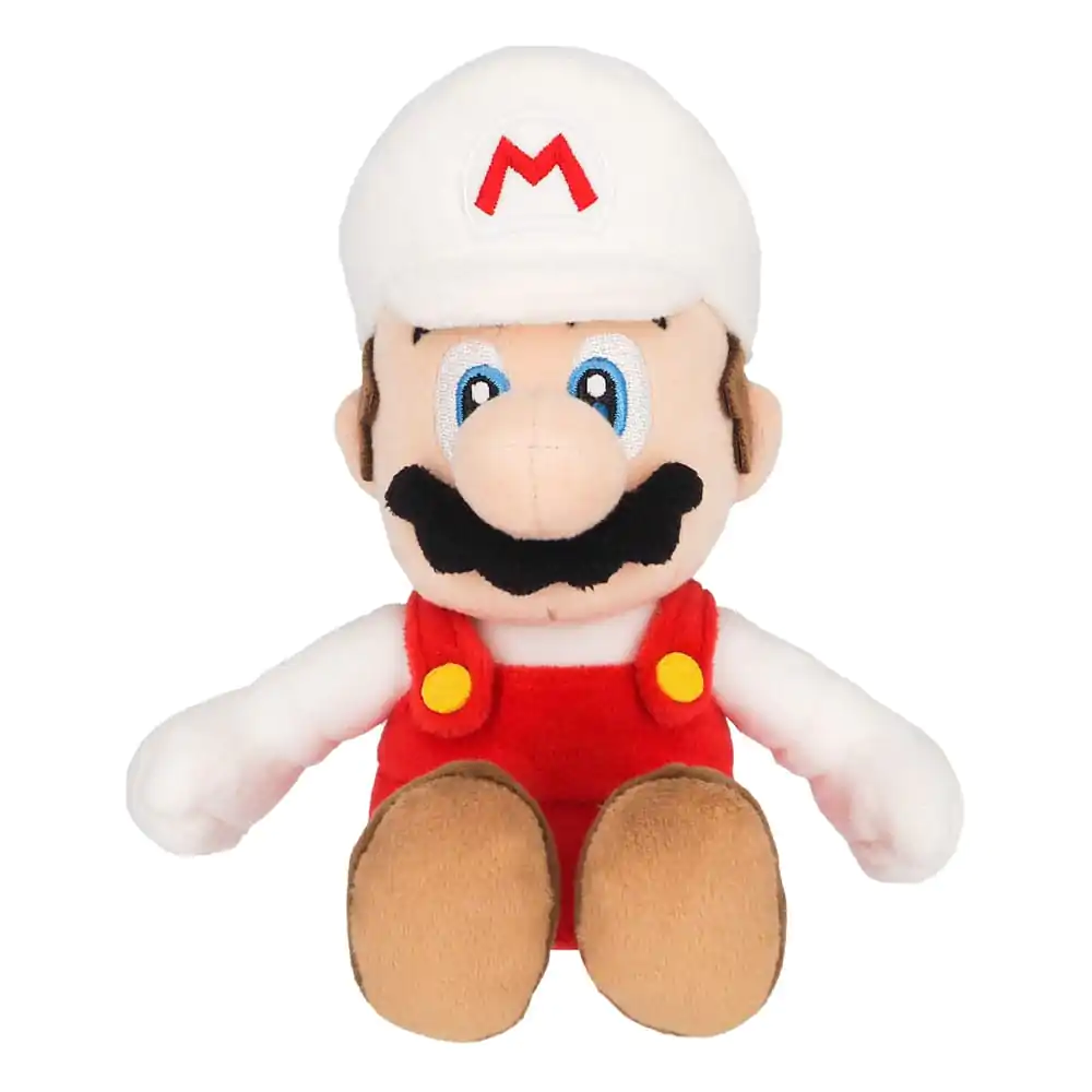 Super Mario plišana figura Mario Fire 24 cm fotografija proizvoda