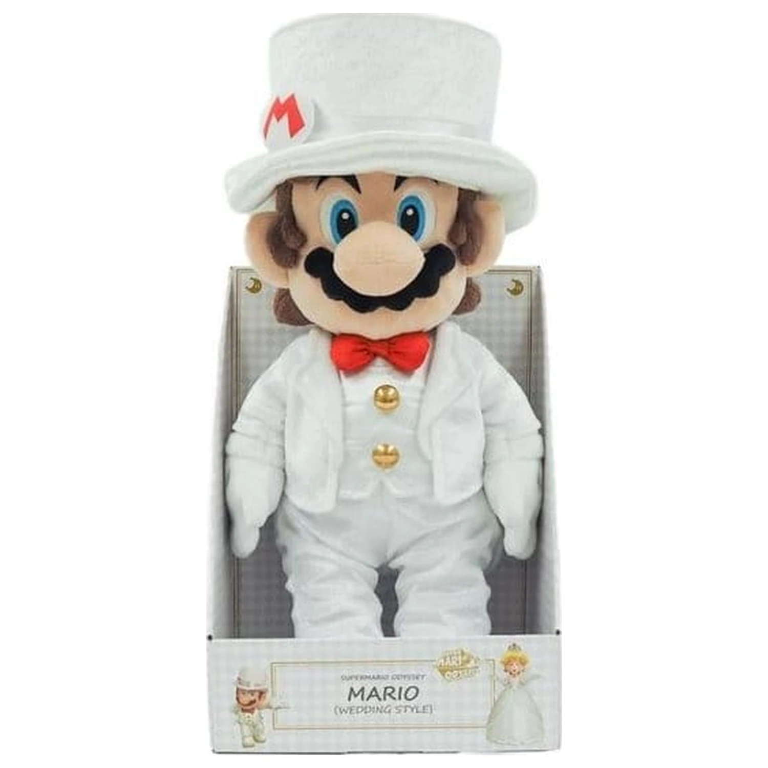 Super Mario plišana figura Mario Wedding 39 cm fotografija proizvoda