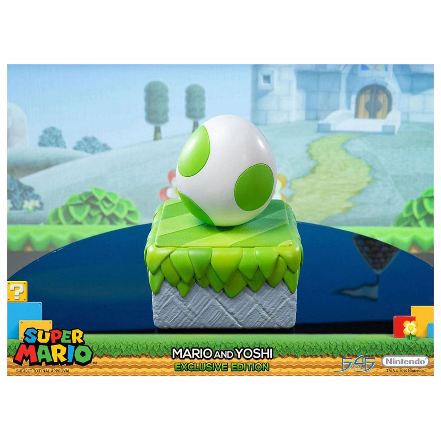 Super Mario Statua Mario i Yoshi 48 cm fotografija proizvoda