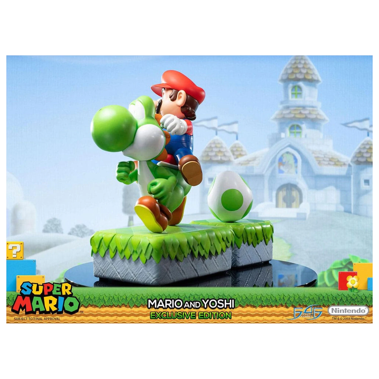 Super Mario Statua Mario i Yoshi 48 cm fotografija proizvoda