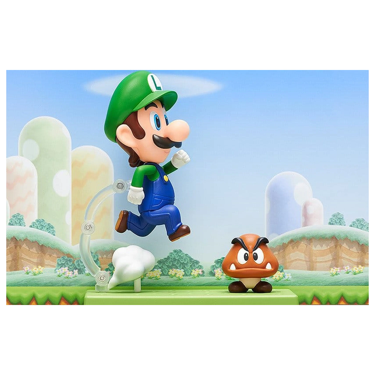 Super Mario Nendoroid Akcijska figura Luigi 10cm fotografija proizvoda